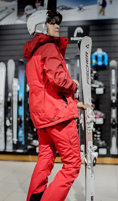 Превью  Куртка горнолыжная VIST Crystal Stone Truered